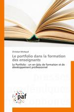 Le portfolio dans la formation des enseignants af Christian Michaud