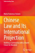 Chinese Law and Its International Projection af Maria Francesca Staiano