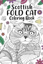 Scottish Fold Cat Coloring Book af Paperland