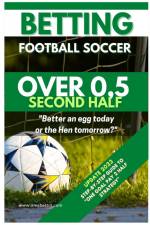 Betting Football Soccer OVER 0,5 SECOND HALF af Alexbettin