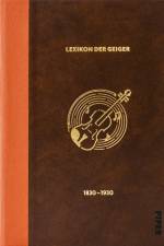 Das Lexikon der Geiger Band 3