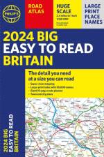 2024 Philip's Big Easy to Read Britain Road Atlas af Philip's Maps