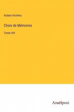 Choix de Mémoires af Auteur Inconnu