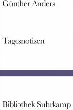 Tagesnotizen af Günther Anders