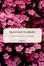 Important Reminder af Yashita Manghnani