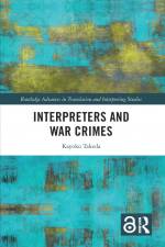 Interpreters and War Crimes af Kayoko Takeda