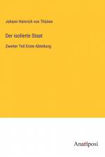 Der isolierte Staat af Johann Heinrich von Thunen