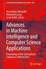 Advances in Machine Intelligence and Computer Science Applications af Noureddine Aboutabit