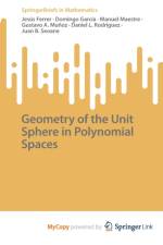 Geometry of the Unit Sphere in Polynomial Spaces af Ferrer Jesus Ferrer