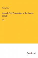 Journal of the Proceedings of the Linnean Society af Anonymous