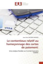 Le contentieux relatif au hameçonnage des cartes de paiement: af Jean-Aimé Njeveme Jendjou