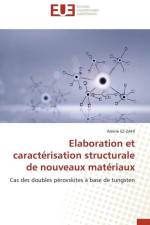 Elaboration et caractérisation structurale de nouveaux matériaux af Amine Ez-Zahi
