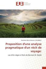 Proposition d'une analyse pragmatique d'un récit de voyage: af Nontehe Marie Katienin Coulibaly
