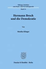 Hermann Broch und die Demokratie. af Monika Klinger