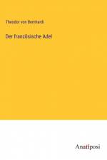 Der französische Adel af Theodor Von Bernhardi