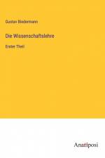 Die Wissenschaftslehre af Gustav Biedermann