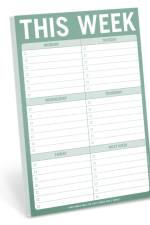 Knock Knock This Week Pad (Green)