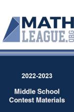 2022-2023 Middle School Contest Materials af Tim Sanders