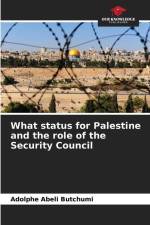 What status for Palestine and the role of the Security Council af Adolphe Abeli Butchumi