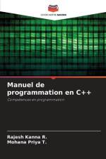 Manuel de programmation en C++ af Rajesh Kanna R.