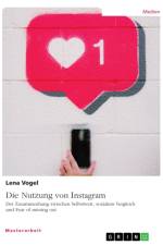 Die Nutzung von Instagram. Der Zusammenhang zwischen Selbstwert, sozialem Vergleich und Fear of missing out af Lena Vogel