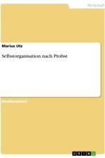 Selbstorganisation nach Probst af Marius Utz