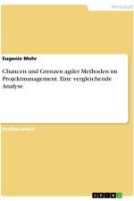 Chancen und Grenzen agiler Methoden im Projektmanagement. Eine vergleichende Analyse af Eugenie Mohr