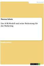 Das SOR-Modell und seine Bedeutung für das Marketing af Theresa Schatz