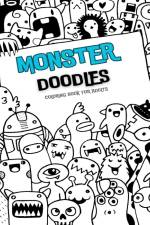 MONSTER DOODLES Coloring Book af Mandala Printing Press