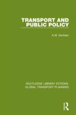Transport and Public Policy af K.M. Gwilliam