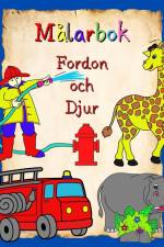 Målarbok, Fordon och Djur af Maryan Ben Kim