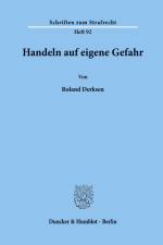 Handeln auf eigene Gefahr. af Roland Derksen