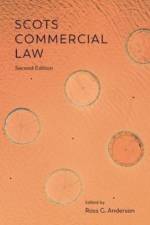 Scots Commercial Law af ANDERSON ROSS G