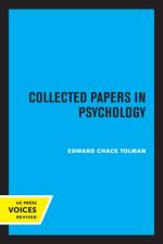 Tolman, E: Collected Papers in Psychology af Edward Chace Tolman