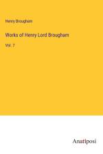 Works of Henry Lord Brougham af Henry Brougham
