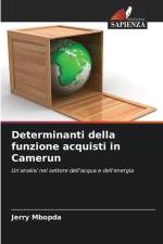 Determinanti della funzione acquisti in Camerun af Jerry Mbopda