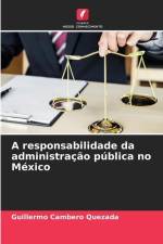 A responsabilidade da administração pública no México af Guillermo Cambero Quezada