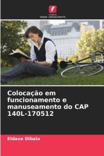 Colocação em funcionamento e manuseamento do CAP 140L-170512 af Eldave Dibala