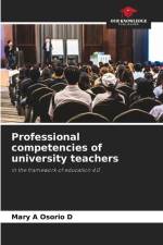 Professional competencies of university teachers af Mary A Osorio D