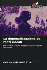 La depenalizzazione dei reati morali af Mell Merenda Bodo Athe