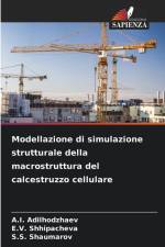 Modellazione di simulazione strutturale della macrostruttura del calcestruzzo cellulare af A. I. Adilhodzhaev