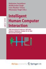 Intelligent Human Computer Interaction