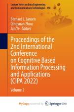 Proceedings of the 2nd International Conference on Cognitive Based Information Processing and Applications (CIPA 2022)
