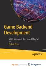 Game Backend Development af Bors Balint Bors