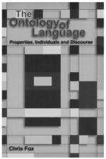 The Ontology of Language af Chris Fox