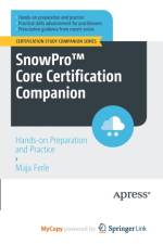 SnowPro(TM) Core Certification Companion af Ferle Maja Ferle