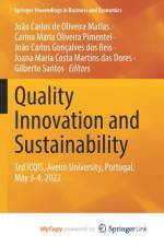 Quality Innovation and Sustainability