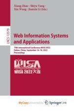 Web Information Systems and Applications