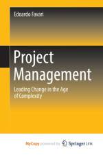 Project Management af Favari Edoardo Favari