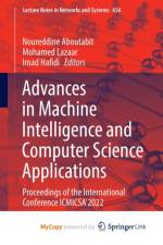 Advances in Machine Intelligence and Computer Science Applications